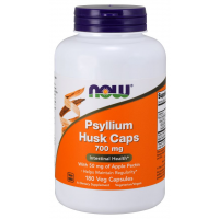 Psyllium Husk 700mg 180 Veg Caps NOW Foods