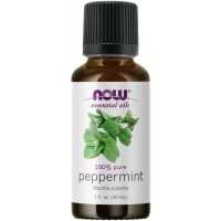 Óleo essencial de hortelã pimenta Peppermint 1oz 30ml NOW Foods