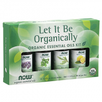 Óleos essenciais Kit Let It Be Organically 40ml NOW Foods