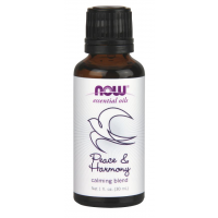 Óleo Blend Peace e Harmony Paz e harmonia  1oz 30ml Now Foods