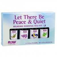 Óleos essenciais Kit Let There Be Peace & Quiet Oil Kit 40 ml NOW Foods