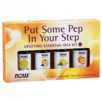 Óleos essenciais Kit Put Some Pep in Your Step 40 ml NOW Foods
