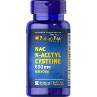 NAC 600 mg N-Acetyl Cysteine 60 capsules PURITANS Pride