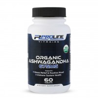 Ashwagandha Organic 675mg  60 tablets PLV Proline Vitamins