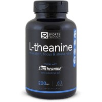 L Theanine Suntheanine 200mg 60 softgels SPORTS Research