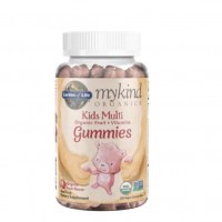 Mykind Organics Kids Multi Gummies Organic Fruit -120 Vegan Gummy Bears Garden of life 