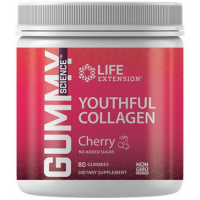 Colageno Youthful sabor cereja 80 gummies LIFE Extension  vencimento 02/21