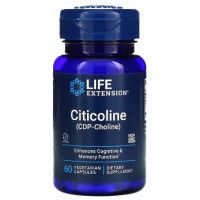 Citicoline (CDP-Choline) 60 vegetarian capsules LIFE Extension