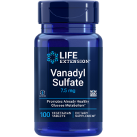 Vanadyl Sulfate 7.5 mg 100veg capsules LIFE extension 