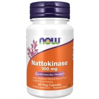 Nattokinase 100 mg 60  Veg Capsules NOW