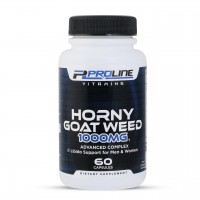 Horny Goat Weed 1000mg 60  Capsulas PLV Proline Vitamins