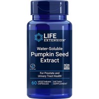 Water-Soluble Pumpkin Seed Extract, 60 Vcaps Life Extension 
