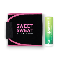 Sweet Sweat Stick 6.4 Oz + Waist Trimmer-Pink-Citrus Mint-M