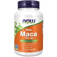 Maca 750 mg Raw  90 Veg Capsules NOW