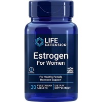 Estrogen For Women, 30 Comprimidos Vegetarianos Life Extension 