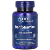 Benfotiamine with Thiamine 100mg 120s Life Extension