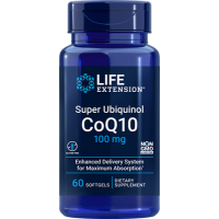 Super Ubiquinol CoQ10 100mg 60 caps LIFE Extension