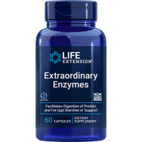Extraordinary Enzymes 60 capsules LIFE Extension vencimento 12/2020