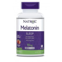 Melatonina 10mg FAST DISSOLVE sublingual 100 comprimidos morango NATROL