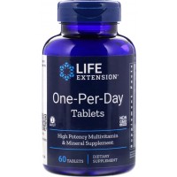 One Per Day Multivitaminico um por dia 60 comprimidos LIFE Extension