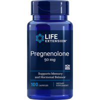 Pregnenolone Pregnenolona 50 mg 100 cápsulas LIFE Extension