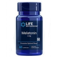 Melatonin 1mg 60 capsules LIFE Extension